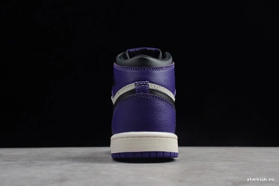 'Court Retro 555088-501 OG Jordan Kid Kids 1 Air 555088-501 High  Purple' 0514